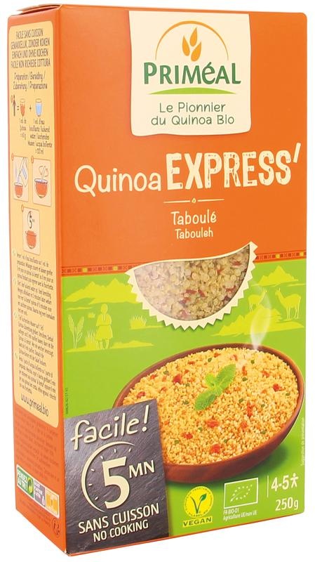 Primeal Primeal Quinoa express Tabouleh style bio (250 gr)