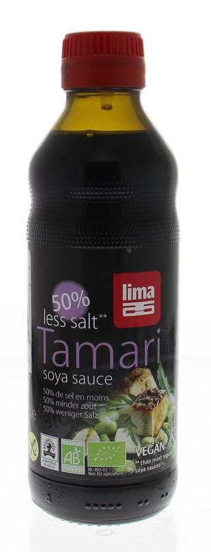 Lima Lima Tamari 50% minder zout bio (250 ml)