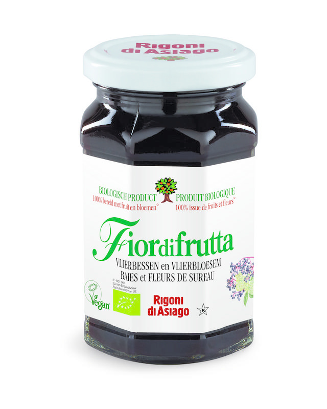 Fiordifrutta Fiordifrutta Vlierbloesem & vlierbesjam bio (250 gr)