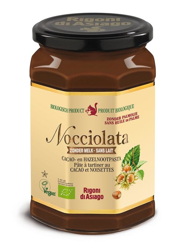 Nocciolata Nocciolata Hazelnotenpasta zonder melk bio (700 gr)