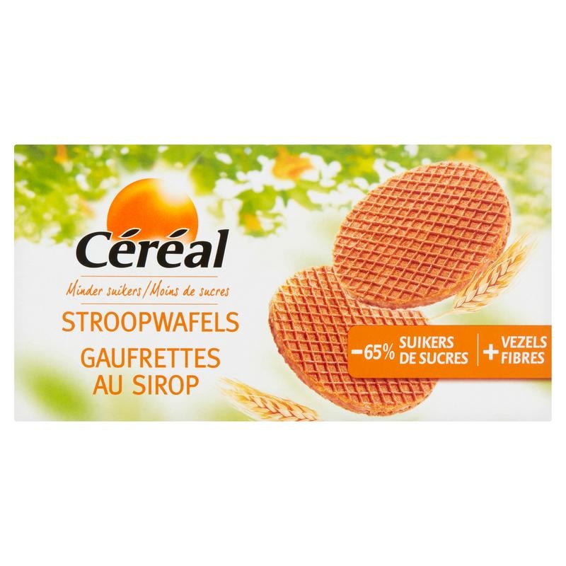 Cereal Cereal Stroopwafels minder suikers (175 gr)