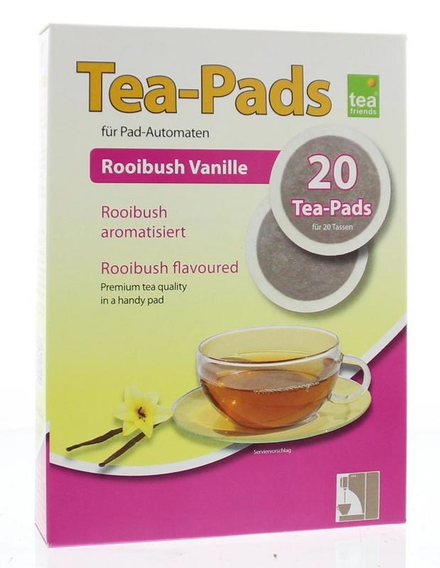 Geels Geels Rooibos vanille tea-pads bio (20 st)