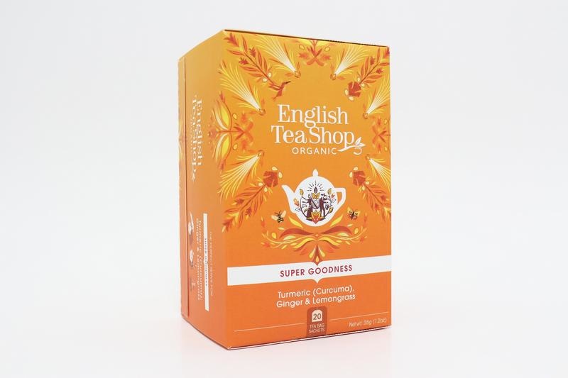 English Tea Shop English Tea Shop Turmeric ginger & lemongrass bio (20 Zakjes)