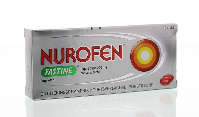 Nurofen Nurofen Fastine liquid caps 200 mg (10 st)