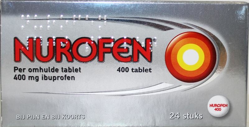 Nurofen Nurofen 400 mg Omhulde tab (24 tab)