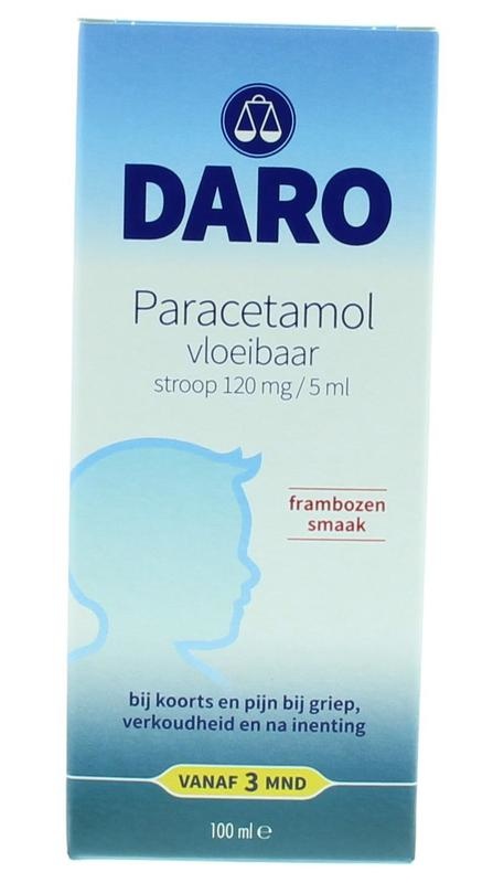 Daro Daro Paracetamol vloeibaar (100 ml)