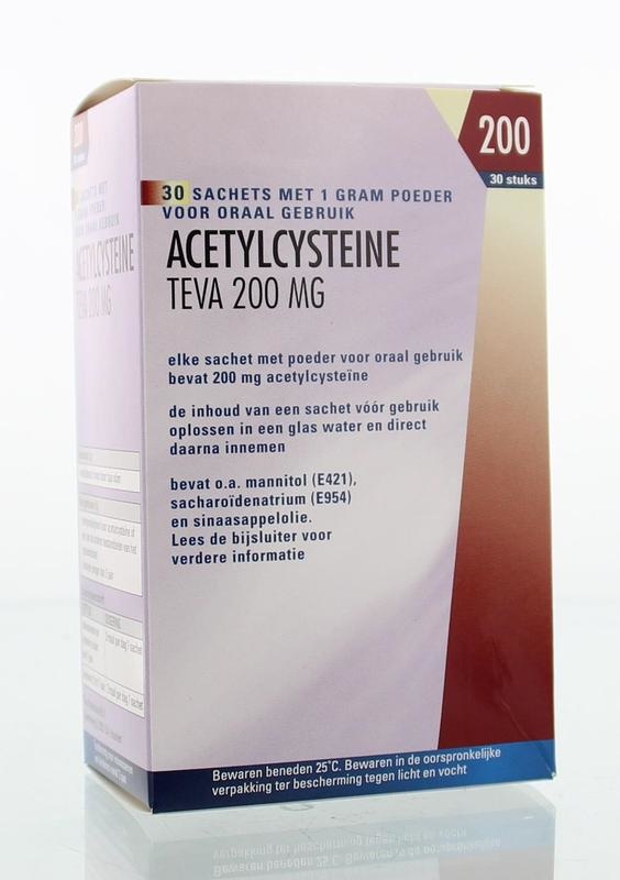 Acetylcysteine 200 mg poeder