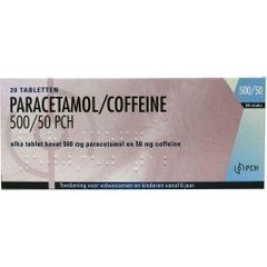 Teva Paracetamol coffeine 500/50 (20 tab)