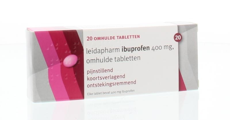 Leidapharm Leidapharm Ibuprofen 400mg (20 Dragees)