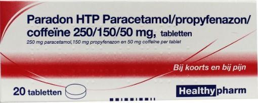 Healthypharm Healthypharm Paradon blister 2 x 10 (20 tab)