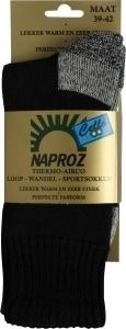 Naproz Naproz Thermo loop wandel sport sokken blauw 35-38 (1 Paar)