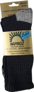 Thermo loop wandel sport sokken blauw maat 43-46