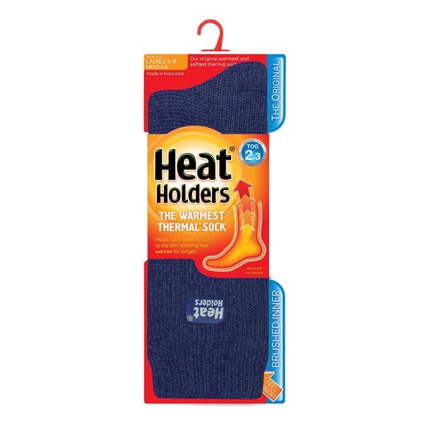 Heat Holders Heat Holders Ladies original socks maat 4-8 indigo (1 Paar)