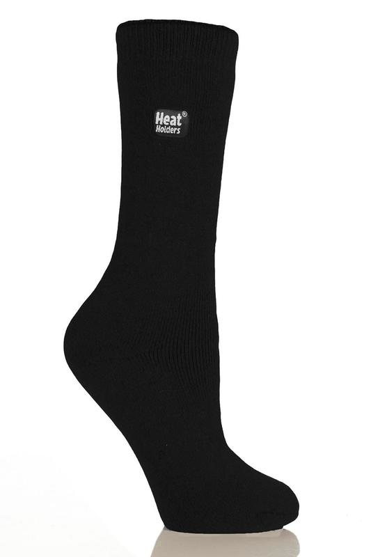 Heat Holders Ladies socks lite 4-8 black (1 paar)