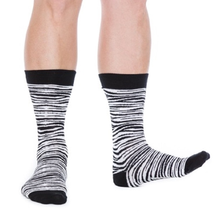 Organic Socks Organic Socks Bjork zebra maat 43-46 (1 Paar)