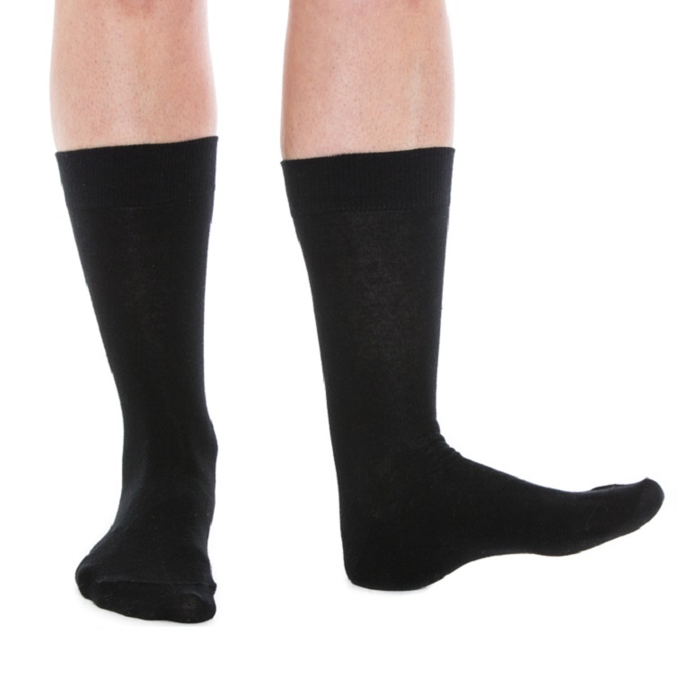 Organic Socks Organic Socks Stenberg black maat 43-46 (1 Paar)