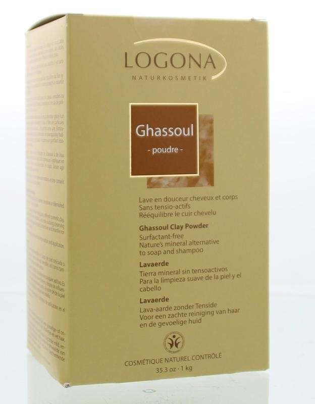 Logona Logona Lavaerde poeder (bruin) (1 Kilogr)