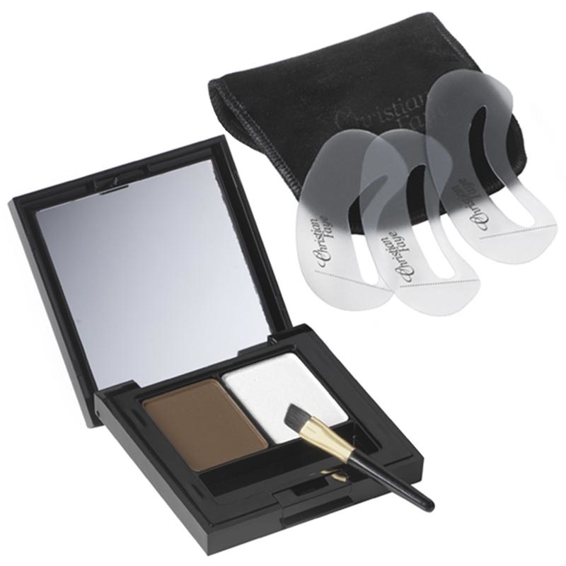 Christian Faye Christian Faye Eyebrow make up duo highlighter dark (1 st)