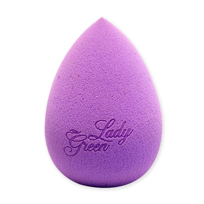 Lady Green Make-up spons paars (1 stuks)