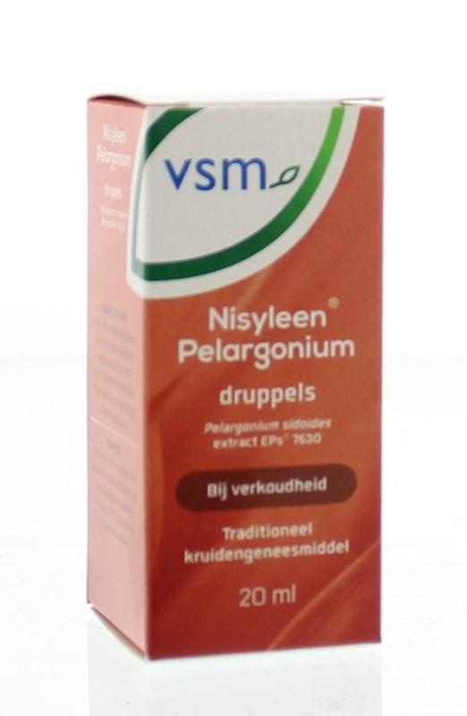 VSM VSM Nisyleen pelargonium druppels (20 ml)