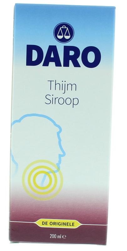 Daro Daro Thijmsiroop (200 ml)