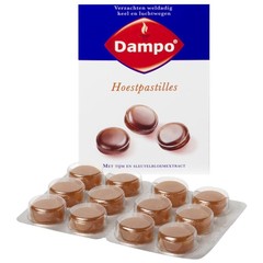 Dampo Hoestpastilles thijm/sleutelbloem (24 pastilles)