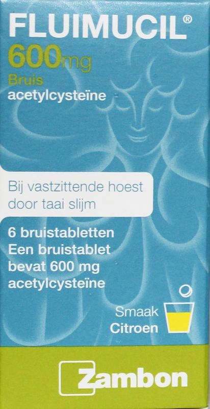 Fluimucil Fluimucil 600mg (6 Bruistab)