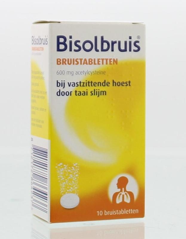 Bisol Bisol Bisolbruis 600mg (10 Bruistab)