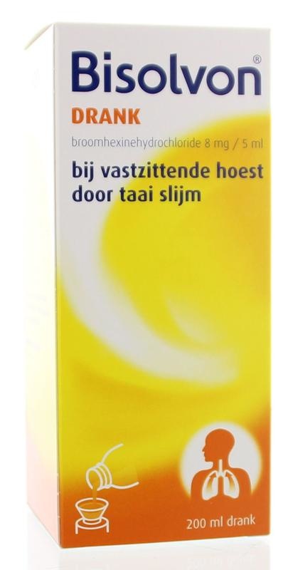 Bisolvon Bisolvon Drank 8mg/5ml (200 ml)