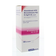 Healthypharm Broomhexine hoestdrank 8 mg (150 ml)