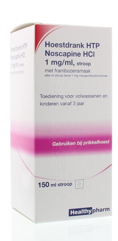 Healthypharm Healthypharm Noscapine hoestdrank (150 ml)
