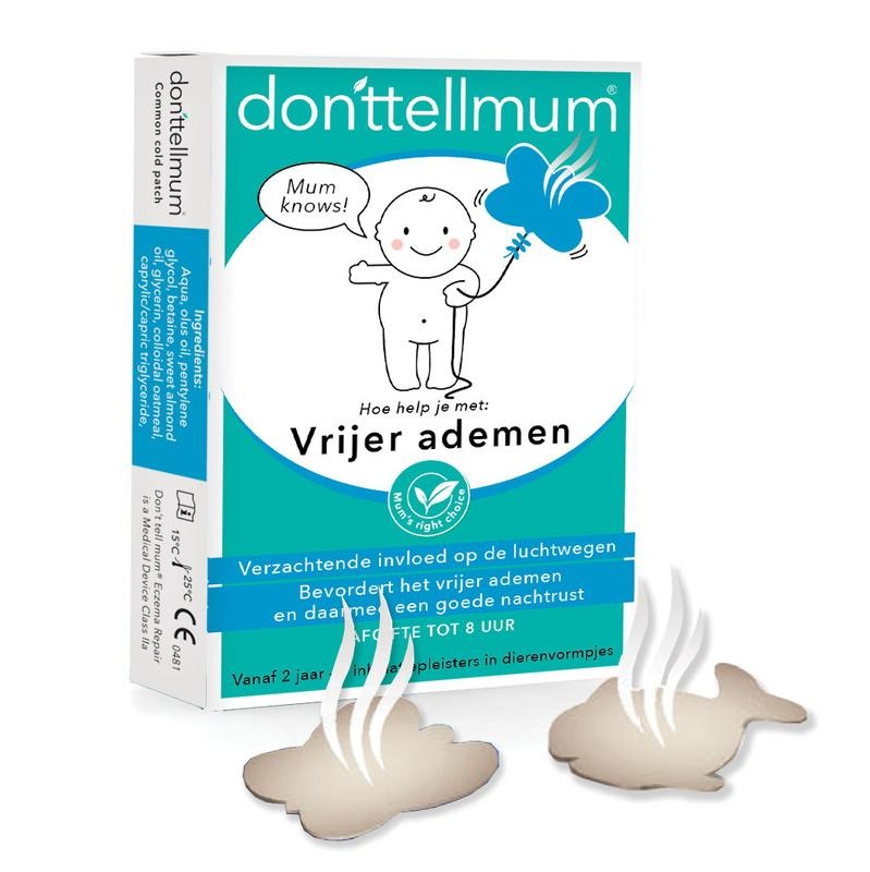 Donttellmum Donttellmum Inhalatiepleister vrijer ademen (7 st)