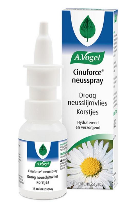 A Vogel A Vogel Cinuforce neusspray droge neusslijmvlies (15 ml)