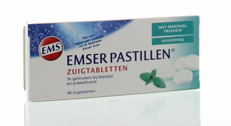 Emser Emser Pastillen zonder menthol (30 Zuigtab)