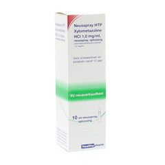 Healthypharm Neusspray xylometazoline 1.0% (10 ml)