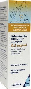 Sandoz Sandoz Xylometazoline 0.5mg/ml spray (10 ml)