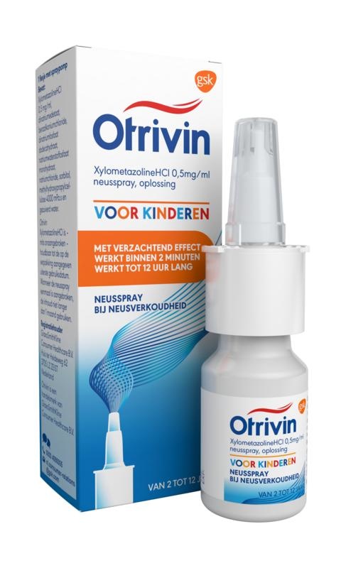 Otrivin Otrivin Spray 0.5 mg verzachtend kind 2 - 12 jaar (10 ml)