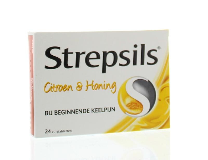 Strepsils Strepsils Citroen & honing (24 Zuigtab)