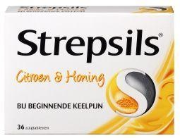 Strepsils Strepsils Citroen & honing (36 Zuigtab)