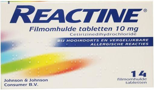 Reactine Reactine Anti histaminicum 10mg (14 tab)