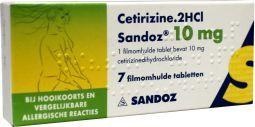 Cetirizine DICHL 10mg