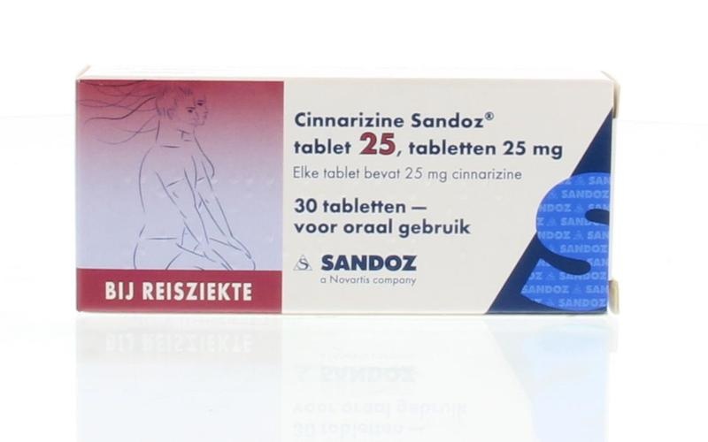 Sandoz Sandoz Cinnarizine 25mg (30 tab)