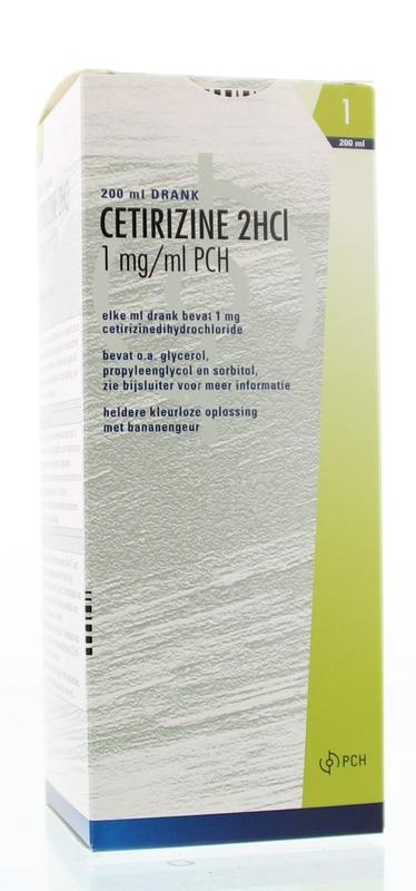 Pharmachemie Teva Cetirizine DiHCL 1 mg (200 ml)