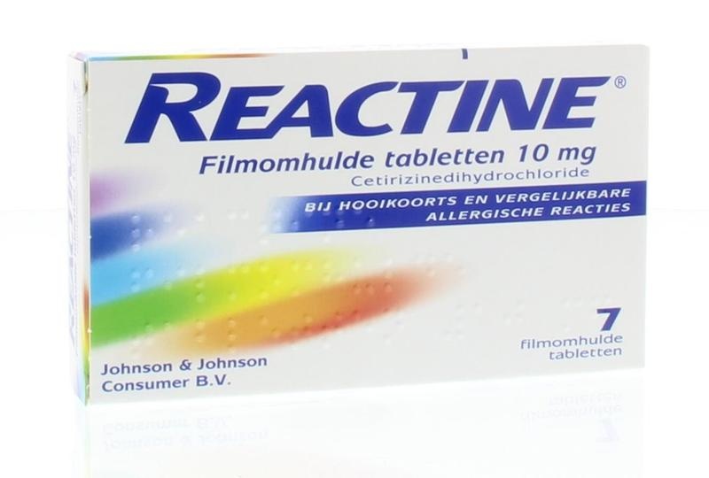 Reactine Reactine Anti histaminicum 10mg (7 tab)