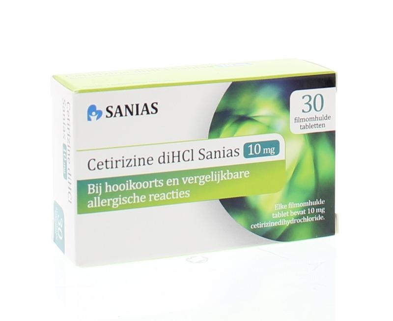 Sanias Sanias Cetirizine 10mg DICHL (30 tab)