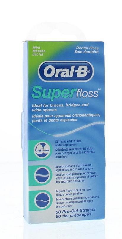 Oral B Oral B Floss super regular (50 st)