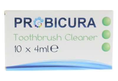 Probicura Probicura Tandenborstel reiniger 4ml (10 Ampullen)