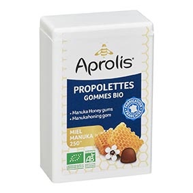 Aprolis Aprolis Propolis manuka honing gommetjes bio (50 gr)