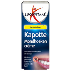 Lucovitaal Kapotte mondhoeken creme (15 ml)