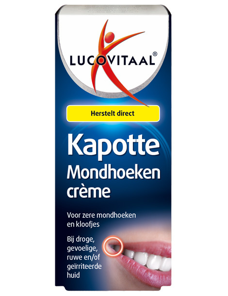 Lucovitaal Lucovitaal Kapotte mondhoeken creme (15 ml)